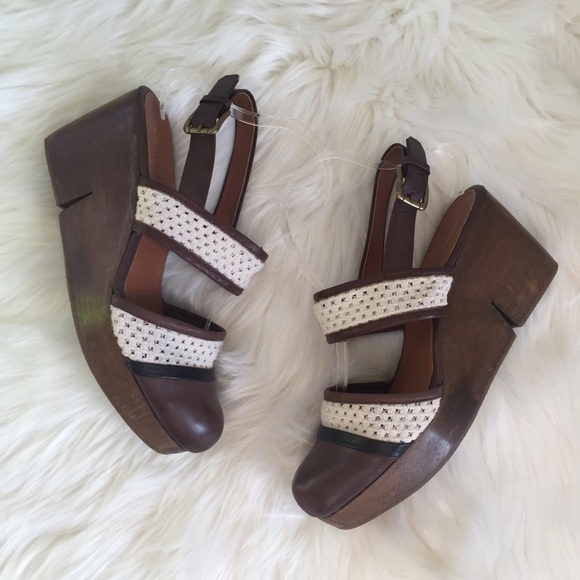 Rachel Comey Shoes - Rachel Comey Trail Leather Wooden Mules/ Slides